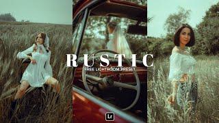 Rustic Preset | Lightroom Mobile Preset Free DNG | lightroom tutorial | lightroom preset