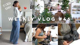 WEEKLY VLOG: Tattoo, Piercings & Getting my hair done | Thirties & Thriving Ep. 46