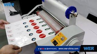 Crystal Label Printing Video  -  WER ET6090UV Printer