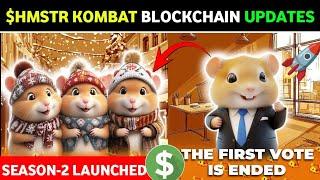 $HMSTR KOMBAT BLOCKCHAIN LAYER-2 LAUNCHED ∆ HAMSTER KOMBAT NEW UPDATES