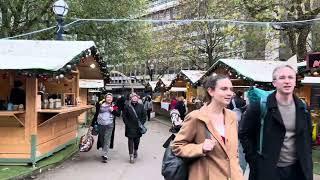 BIRMINGHAM. CATHEDRAL SQUARE. Frankfurt Christmas Market. 15/11/24. 12.15hrs