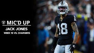 Jack Jones Makes One-Handed Pick-Six While Mic’d Up: ‘I’m Trying To Join the Party!’ | Raiders | NFL