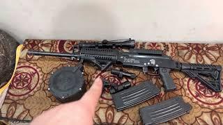 M4 12 Bore Repeater Drum Magazine Accessories || Pak Arms Store || Not For Sale Educational Video