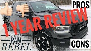 2021 RAM Rebel 1500 5th gen 1 Year REVIEW