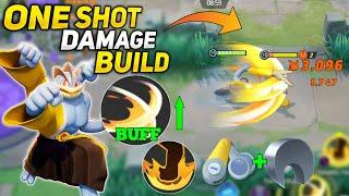 Machamp One Shot Damage Build for Cross chop After New Update! Pokemon unite