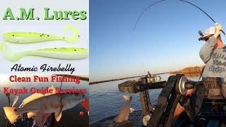 A.M.  Lures Sight Fishing Redfish In Shallow