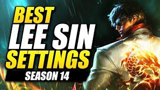 THE LEE SIN SETTINGS YOU NEED TO BECOME A LEE SIN GOD *TIPS/TRICKS*