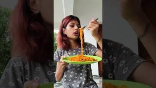 Variety Korean noodles try cheythu️ | thejathangu #Shorts