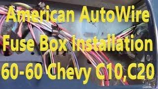 American Autowire 60-66 Chevy Truck #autowiring #chevytrucks