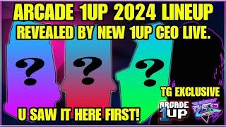 Arcade1Up 2024 Lineup Reveal! Twisted Gaming TV Exclusive!