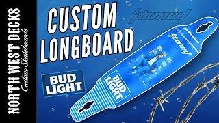 Bud Light Post Malone LONGBOARD Custom!