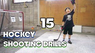 EFFECTIVE HOCKEY SHOOTING DRILLS - 8 Years Old