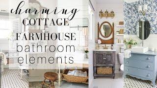 Charming Cottage Bathroom Elements - and Plans for our Guest Bath!