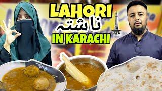 Sunday Nashta In Lahori Style | Best Nashta Karachi | Couple Of Karachi Official