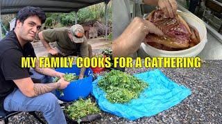 The Best Māori Food - Mutton Bird & Puha - Watercress  - Toroi - Fry Bread 4K