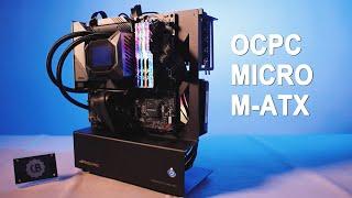 [和你砌] OCPC MICRO M-ATX - BLACK OPEN CASE x MSI 主題 | Compute.b 砌機師 | i7 12核 RTX3060 多工剪片 | 開放式電腦