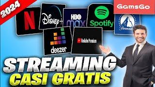 Cómo pagar menos por Netflix, Max, Disney+ Spotify, Youtube PREMIUM y más  #GamsGo