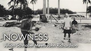 “Julian Schnabel and Sir John Richardson” by Porfirio Munoz