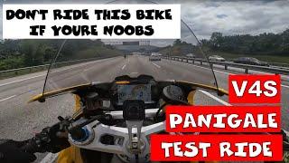 Ducati Panigale V4S Onboard Test Ride | Most Difficult To Handle Bike I Have Tested