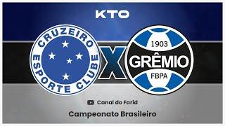 AO VIVO CRUZEIRO X GRÊMIO 27.11 BRASILEIRÃO 2024 - FARID REAGINDO AO JOGO!!!