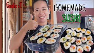 Sushi Recipe | How to Make Yummy Easy Nori Rice Roll Step by Step | at home