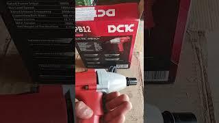 dck 12 mm electric wrench available at kishan elec power tools #tools #powertool  #machinemachine