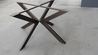 Metal Round Table Base For 8 Seats