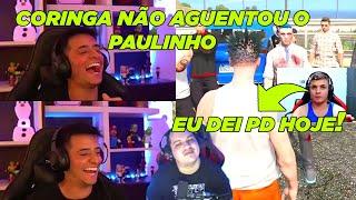 REAÇÃO DO LOUD CORINGA AO PAULINHO CONVERSANDO COM O BOLTZ! CORINGA RIU MUITO! GTA RP