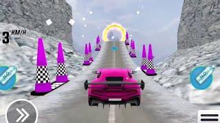 Extreme Impossible GT Stunts Car Driving Simulator 2023 - Sports Car Racing 3D l Android GamePlay