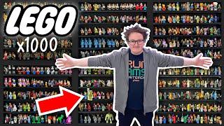 I Built 1000 LEGO Minifigures!