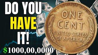 Top 5 Most Valuable Lincoln Wheat Pennies Worth Millions OF Dollars: Coins Worth Big Money!