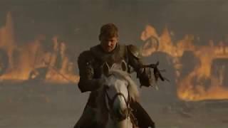 Game Of Thrones- The Spoils Of War- Jaime Lannister Tries To Kill Daenerys