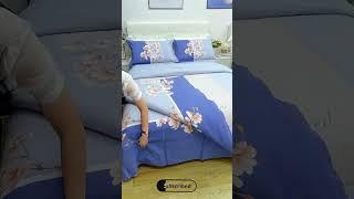 Queen Size Bed Sheets Set Soft Cooling Deep Pockets