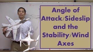 Angle of Attack/Sideslip and the Stability/Wind Axes