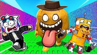 БЕГИ ЧТОБЫ ВЫЖИТЬ! ПОПАЛ В ЛАБИРИНТ ГДЕ ВСЕ ХОТЯТ МЕНЯ УБИТЬ! ROBLOX Escape Chicken Nugget