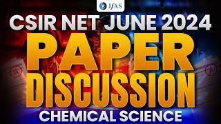 CSIR NET Chemistry Paper Solution | NET Chemical Science Answer key