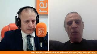 The Celebrity Lawyer Show with Mahtab Aziz and guest Abas Ali Zada the "Afghan Bruce Lee"