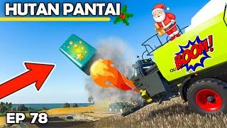 ACCIDENTALLY FOUND A BALE CANNON | Farming Simulator 25 - Hutan Pantai | Episode 78