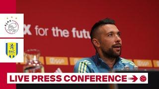 ️  LIVE 13:00 | Persconferentie Francesco Farioli | Ajax - RKC Waalwijk