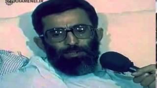 Ayatollah Khamenei after terrorist attack