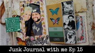 Junk Journal with me Ep 15 - Neat Ideas for memory keeping