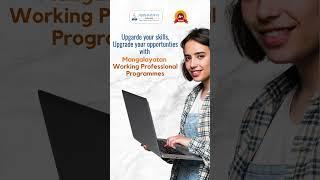 Working Professionals Programme | Mangalayatan University | Admissions Open 2024 | Apply Now