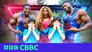 Fire from Gladiators Gets PRANKED! | Gladiators Epic Pranks | CBBC #NewSeries