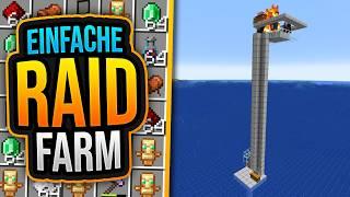 EINFACHE 1.21 RAID FARM (Tutorial)  Minecraft 1.21  ErikOnHisPeriod