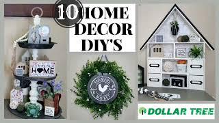 10 DOLLAR TREE HOME DECOR DIY'S | HIGHLY REQUESTED DIY | LARGE & SMALL