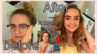 24hr GLOW UP TRANSFORMATION - ft. REALITY CHECK: *it went wrong!* | The reality behind social media