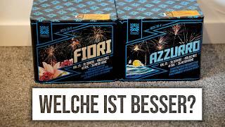 Fiori vs. AzzurroFunke Feuerwerk Batterie Vergleich | PyroStop