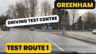 ###Greenham Driving Test Centre### Test Route 1##