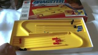 mb games 1982 dragster board game pinball marble action review