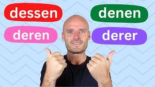 derer - dessen - denen - derer | Einfach erklärt 